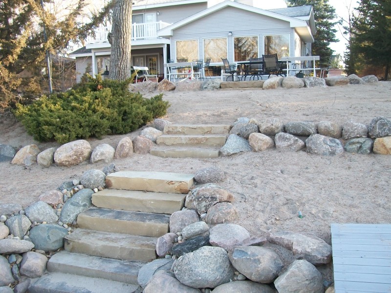 Stone Steps and Installation
